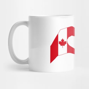 We Heart Canada & Korea Patriot Flag Series Mug